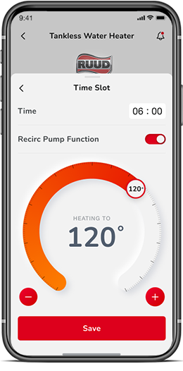 Recirculation Pump Function